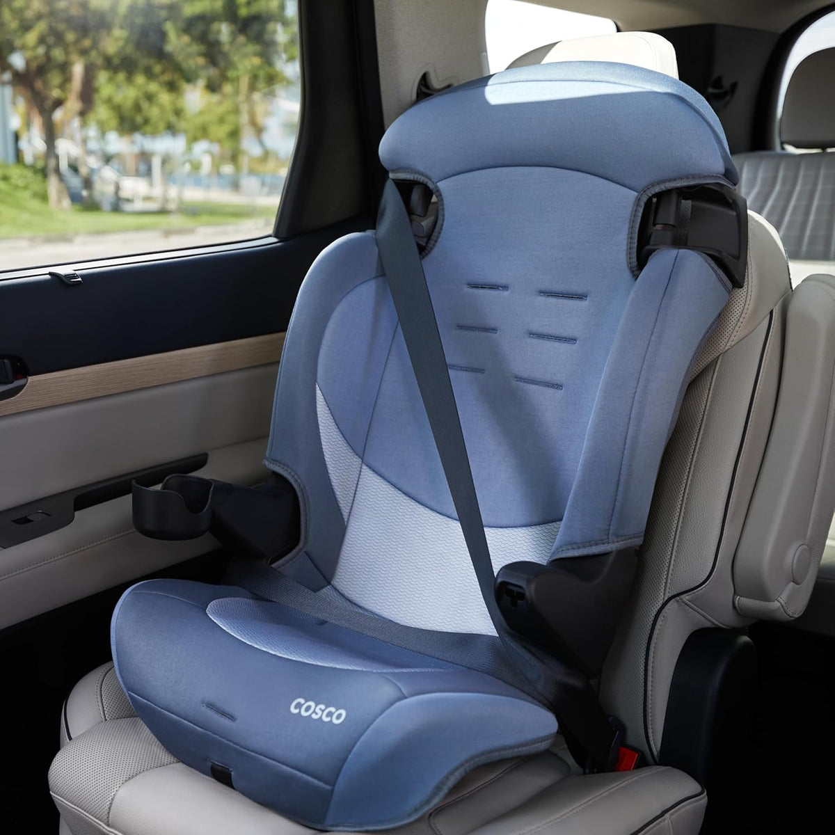 Finale DX 2-in-1 Booster Car Seat, Forward Facing Toddler Car Seat (40-65 lbs) and Belt Positioning High Back Booster (40-100 lbs), Dusk