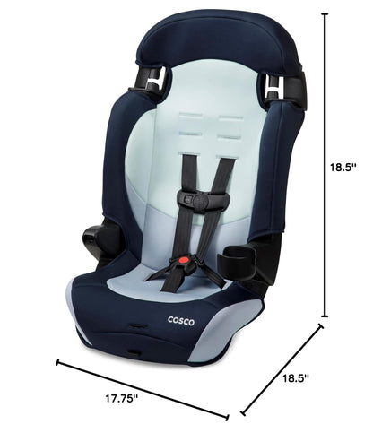 Finale DX 2-in-1 Booster Car Seat, Forward Facing Toddler Car Seat (40-65 lbs) and Belt Positioning High Back Booster (40-100 lbs), Dusk