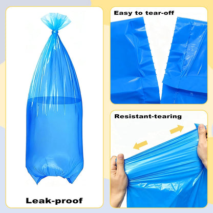 Diaper Pail Refills Bags Compatible with Genie Easy Roll Signature & Platinum Diaper Pails | Holds Up to 1410 Newborn Diapers Per Refill | 7 Layer Odor Barrier Technology, 2Pack(60 Bags)