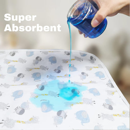 Baby Diaper Changing Pad 22"X27.5" 3 Packs Portable Reusable