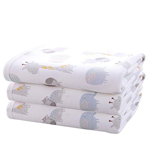 Baby Diaper Changing Pad 22"X27.5" 3 Packs Portable Reusable