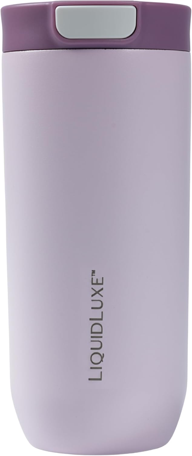 THE CLASSIC Vacuum Insulated Stainless Steel Travel Mug, Leakproof Locking Lid, Double-Wall Insulation, BPA-Free Coffee Mug for Hot & Cold Drinks, 500 mL (Matte Black)