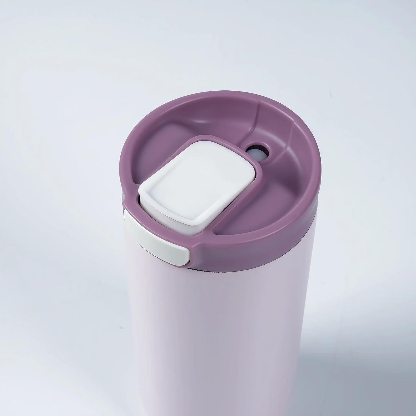 THE CLASSIC Vacuum Insulated Stainless Steel Travel Mug, Leakproof Locking Lid, Double-Wall Insulation, BPA-Free Coffee Mug for Hot & Cold Drinks, 500 mL (Matte Black)