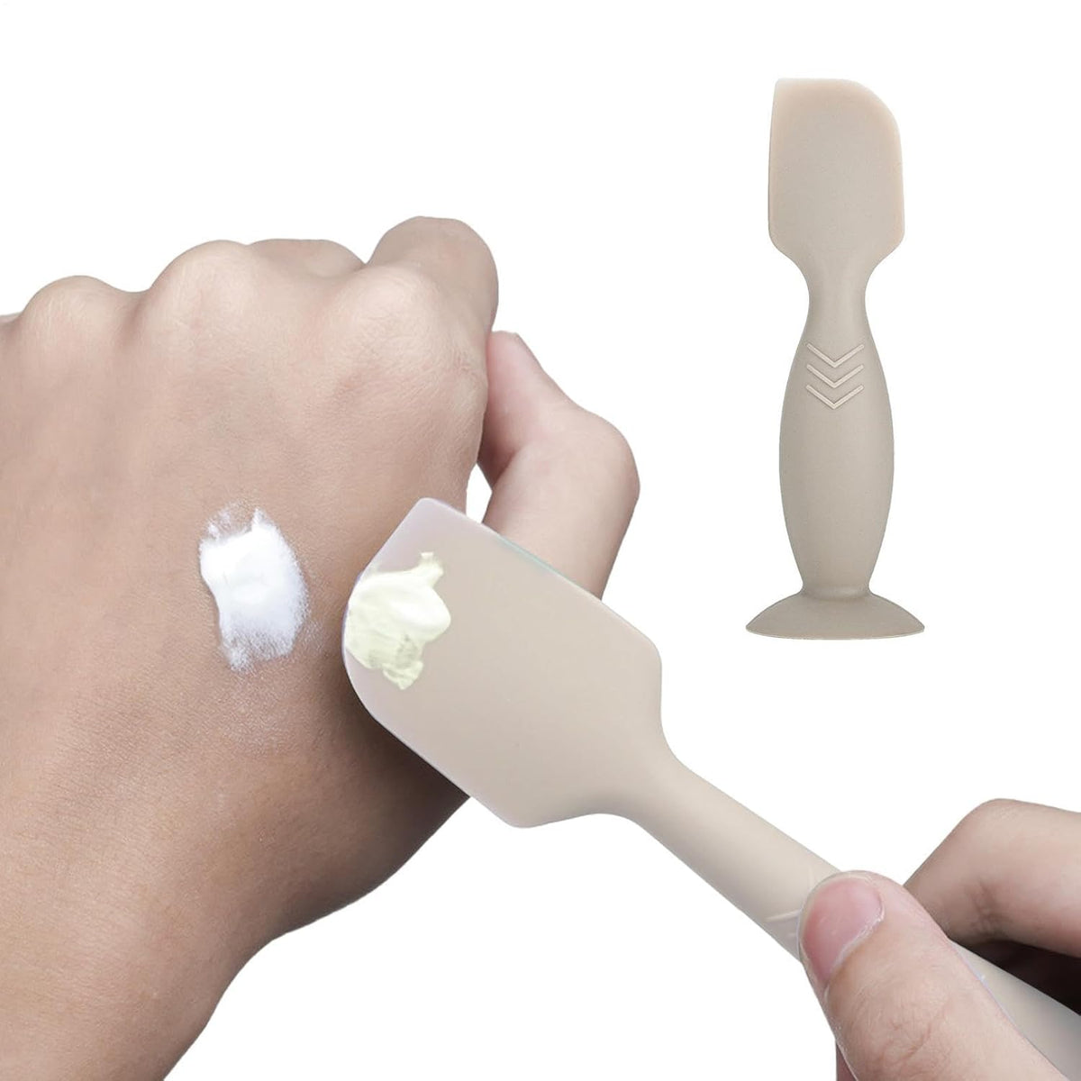 Paste Spatula Suction Cup Base, Flexible, Smooth