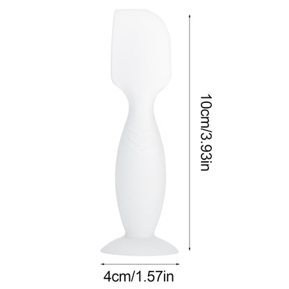 Paste Spatula Suction Cup Base, Flexible, Smooth