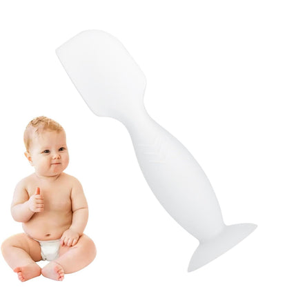 Paste Spatula Suction Cup Base, Flexible, Smooth