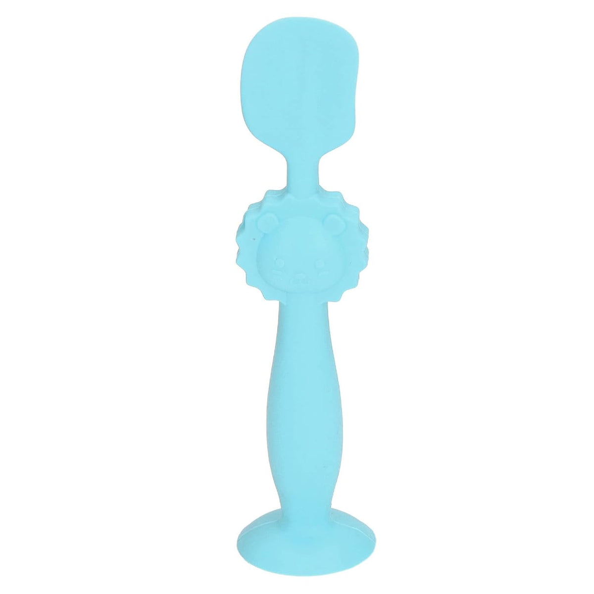 Baby Diaper Cream Brush, Suction Cup Base Skin Friendly Diaper Cream Spatula Silicone Gently Apply Stand Upright for Daily Use (Blue)