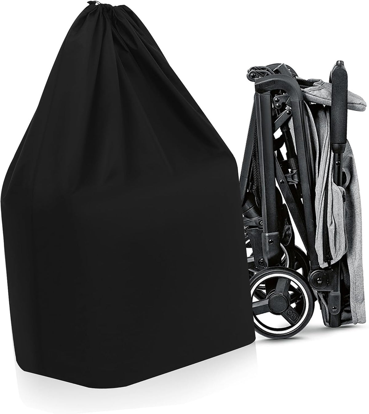 Stroller Travel Bag for Airplane Large Stroller Travel Bag Portable Stroller Gate Check Bag with Shoulder Straps for Airplane Travel Stroller Bag