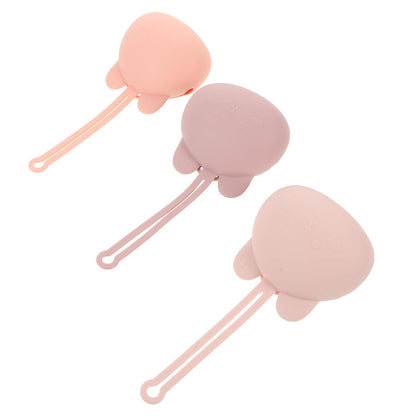 Silicone Pacifier Holder Box for Travel, Easy Clean Storage