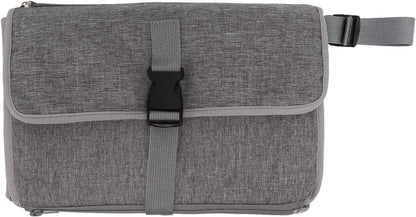 Portable Diaper Pad, Foldable Multiple Storage Wet Towel Bag for Newborns and Babies (GREY)