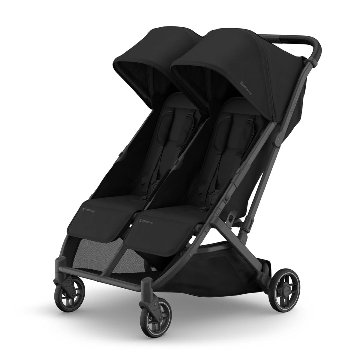 Minu Duo Side-by-Side Double Stroller - Light & Compact - James