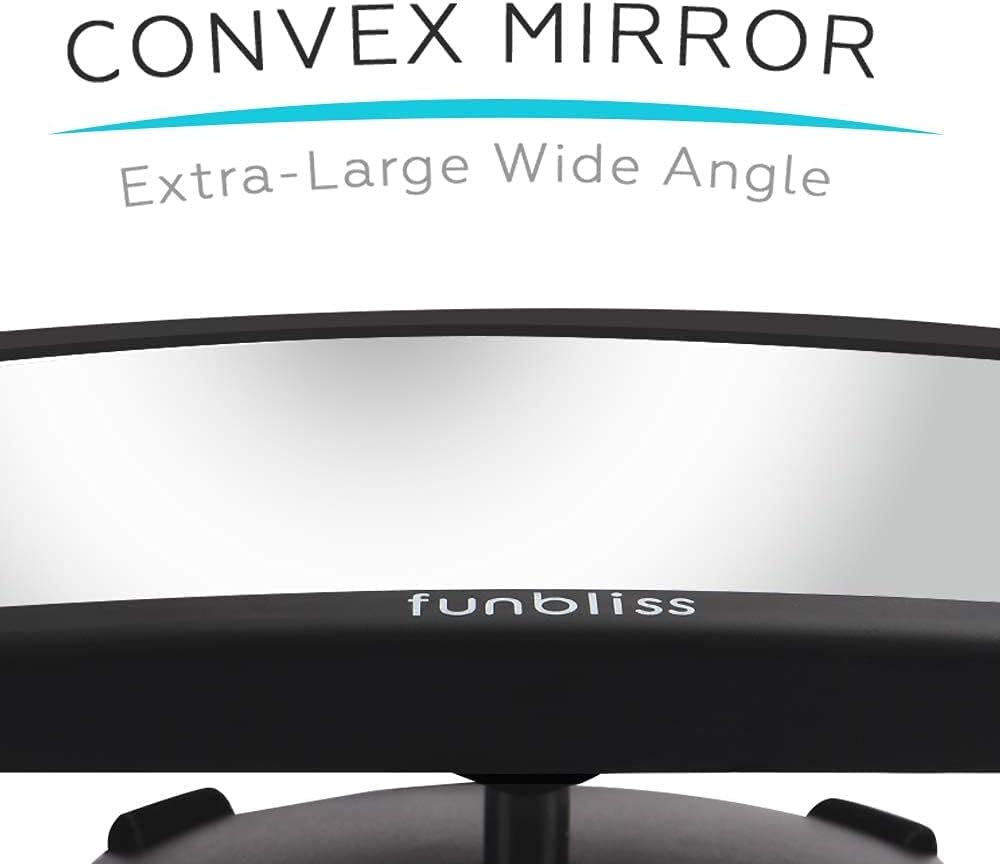 Baby Car Mirror Backseat, Black