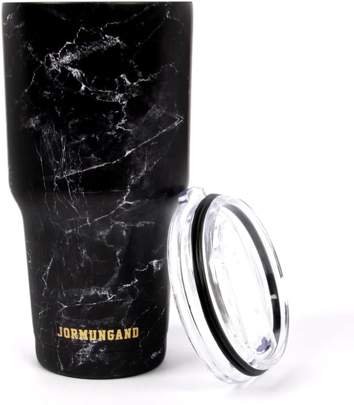 40 oz Tumbler with Handle and Straw, Vacuum Insulated Stainless Steel Cup & Water Bottle, Leakproof Lid, BPA-Free, Cup Holder Friendly for Travel, Keeps Drinks Hot & Cold White