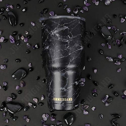 40 oz Tumbler with Handle and Straw, Vacuum Insulated Stainless Steel Cup & Water Bottle, Leakproof Lid, BPA-Free, Cup Holder Friendly for Travel, Keeps Drinks Hot & Cold White