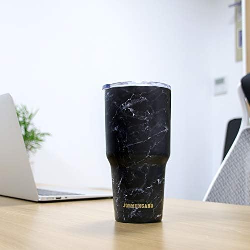 40 oz Tumbler with Handle and Straw, Vacuum Insulated Stainless Steel Cup & Water Bottle, Leakproof Lid, BPA-Free, Cup Holder Friendly for Travel, Keeps Drinks Hot & Cold White