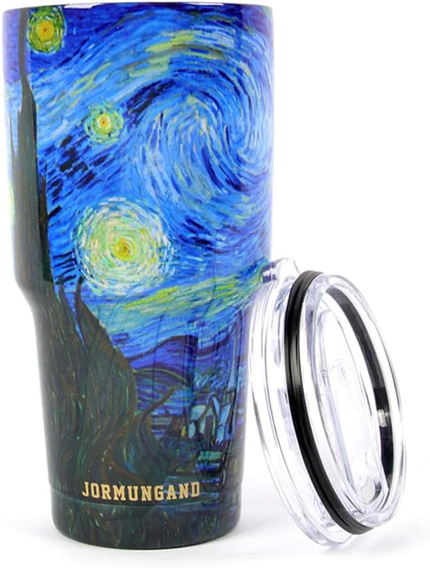 40 oz Tumbler with Handle and Straw, Vacuum Insulated Stainless Steel Cup & Water Bottle, Leakproof Lid, BPA-Free, Cup Holder Friendly for Travel, Keeps Drinks Hot & Cold White