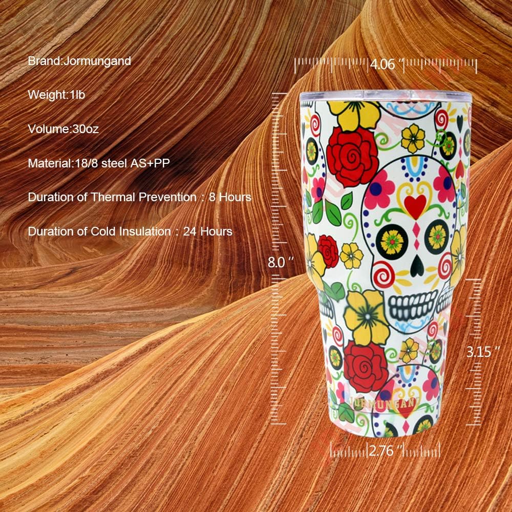 40 oz Tumbler with Handle and Straw, Vacuum Insulated Stainless Steel Cup & Water Bottle, Leakproof Lid, BPA-Free, Cup Holder Friendly for Travel, Keeps Drinks Hot & Cold White