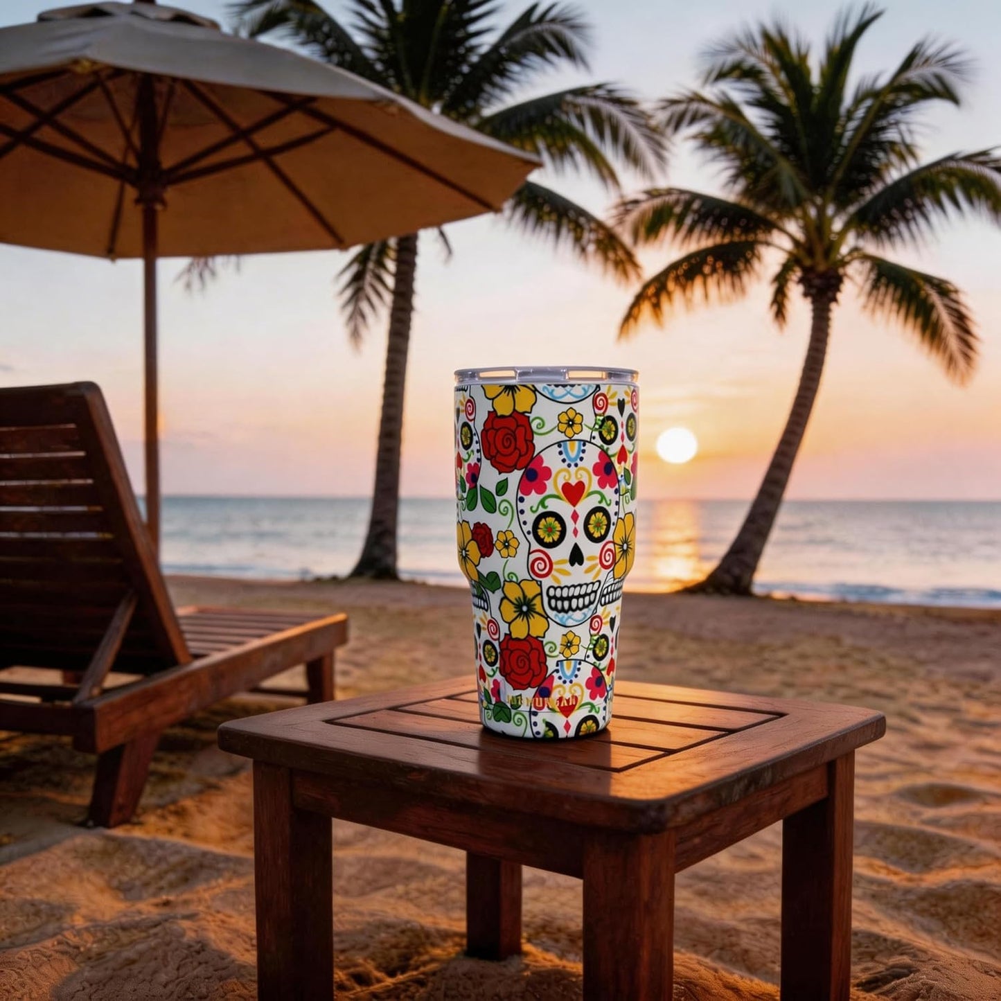 40 oz Tumbler with Handle and Straw, Vacuum Insulated Stainless Steel Cup & Water Bottle, Leakproof Lid, BPA-Free, Cup Holder Friendly for Travel, Keeps Drinks Hot & Cold White