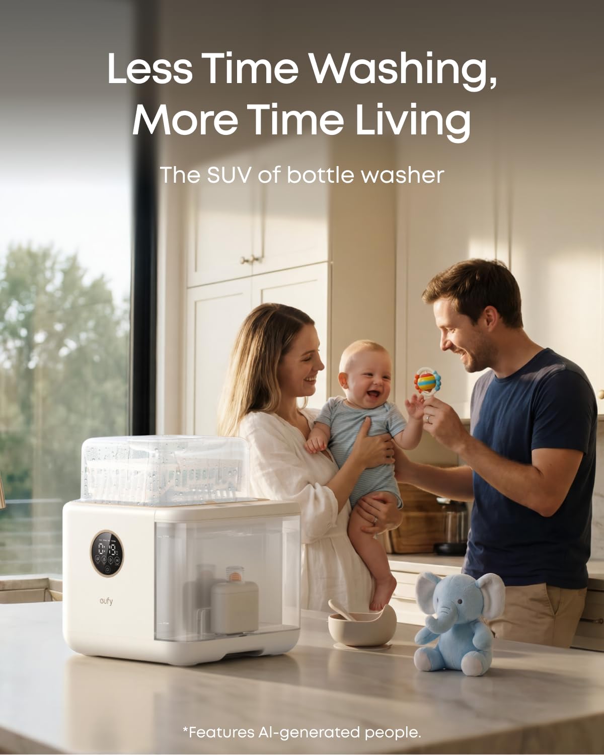 eufy Baby Bottle Washer S1, All-in-One, Sterilizer & Dryer, Pump Parts