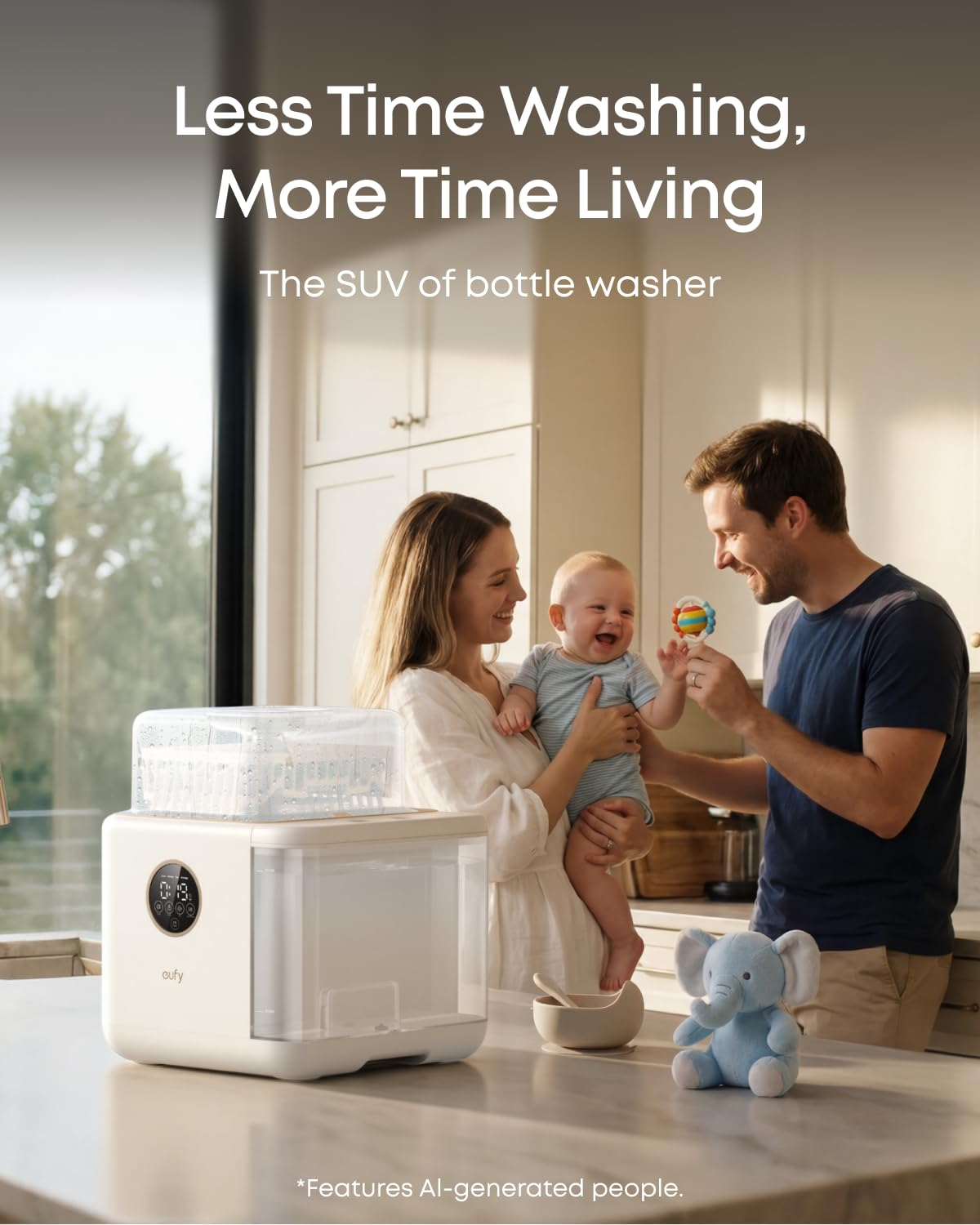 eufy Baby Bottle Washer S1, All-in-One, Sterilizer & Dryer, Pump Parts