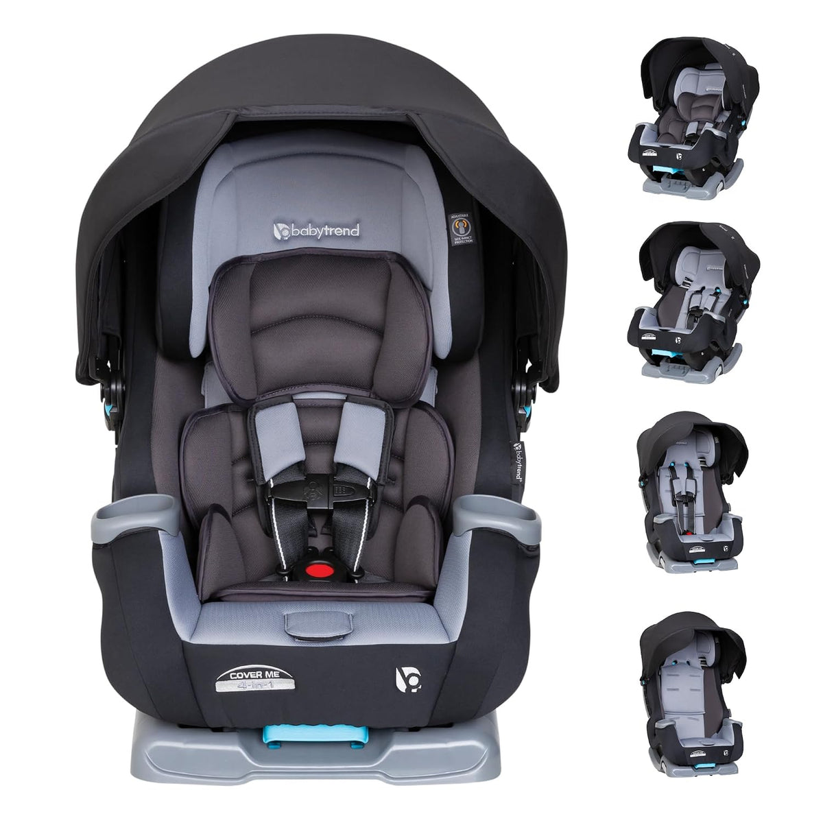 Cover Me™ 4-in-1 Convertible Car Seat