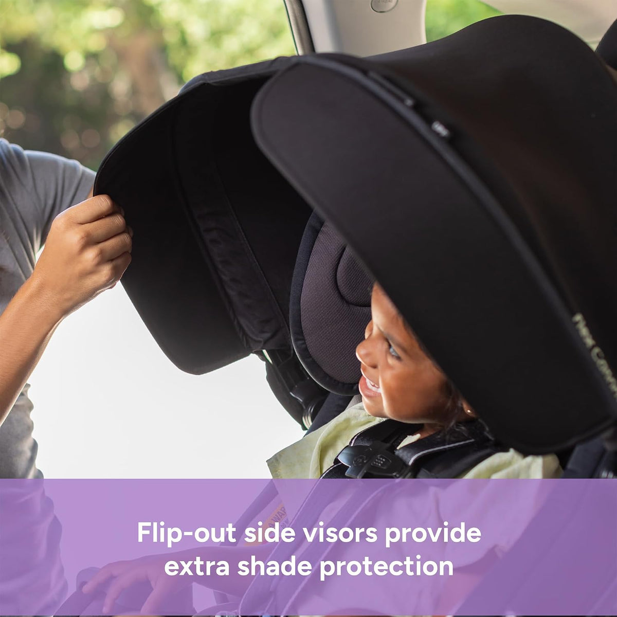 Cover Me™ 4-in-1 Convertible Car Seat