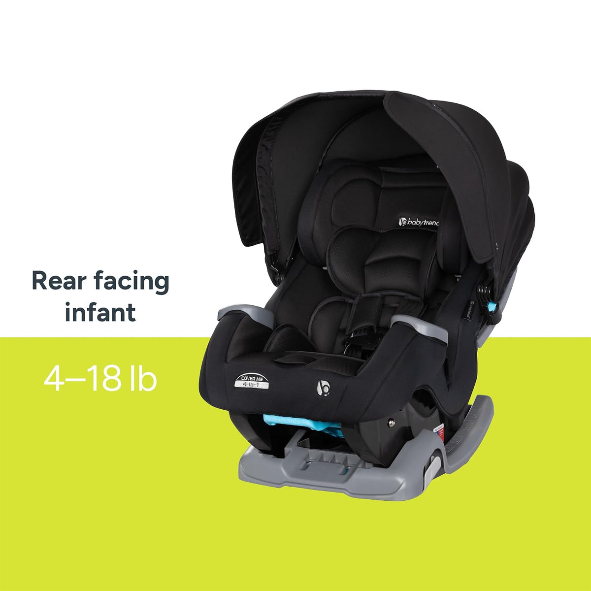 Cover Me™ 4-in-1 Convertible Car Seat