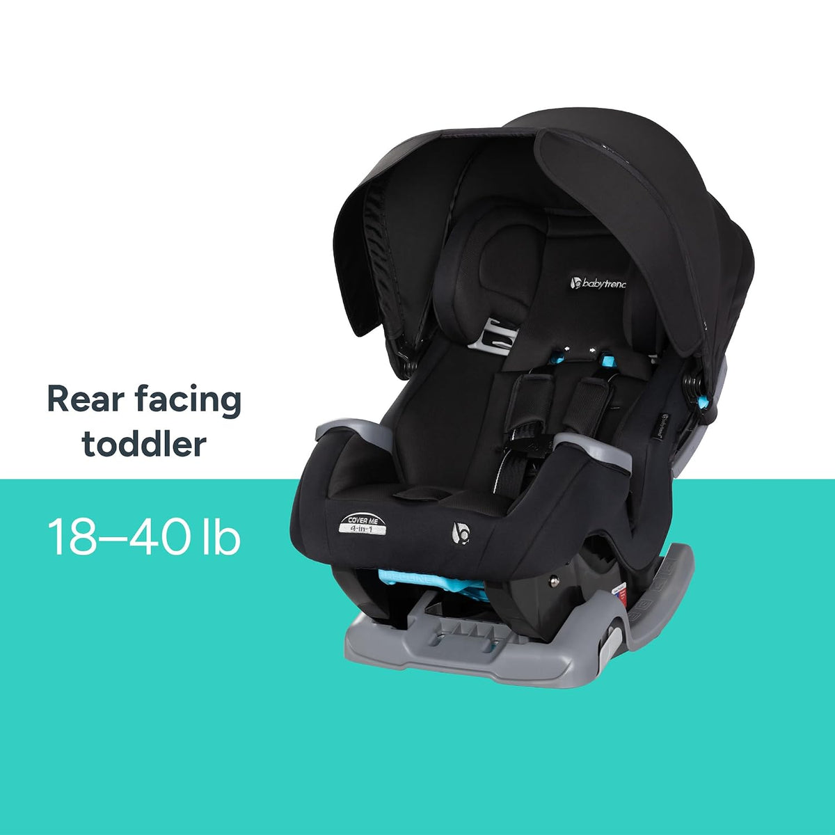 Cover Me™ 4-in-1 Convertible Car Seat