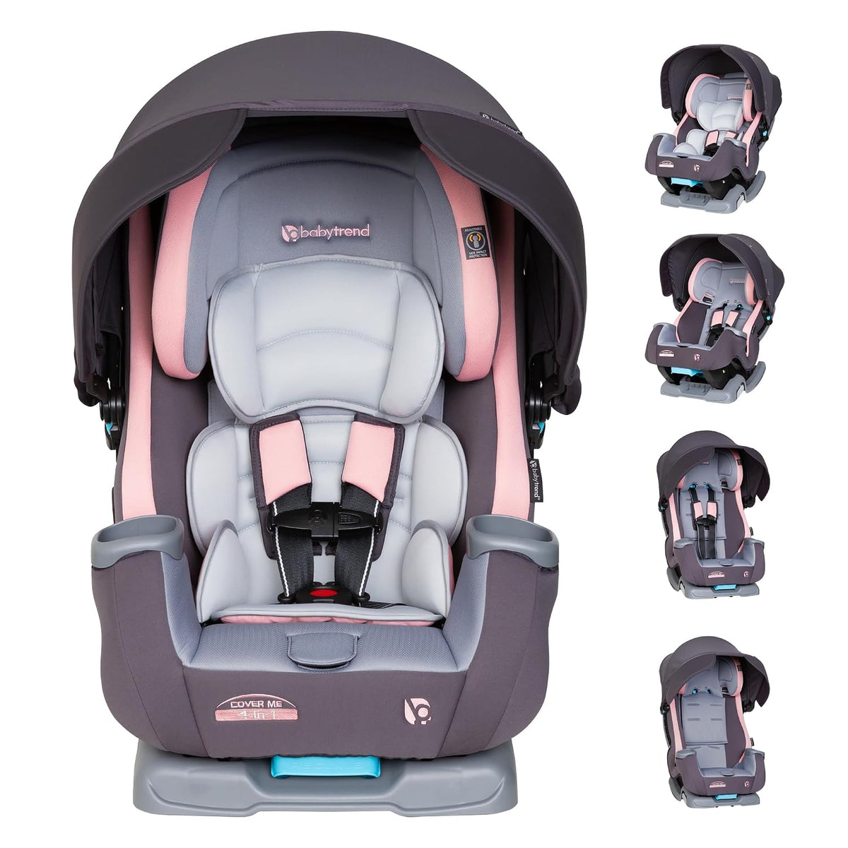 Cover Me™ 4-in-1 Convertible Car Seat
