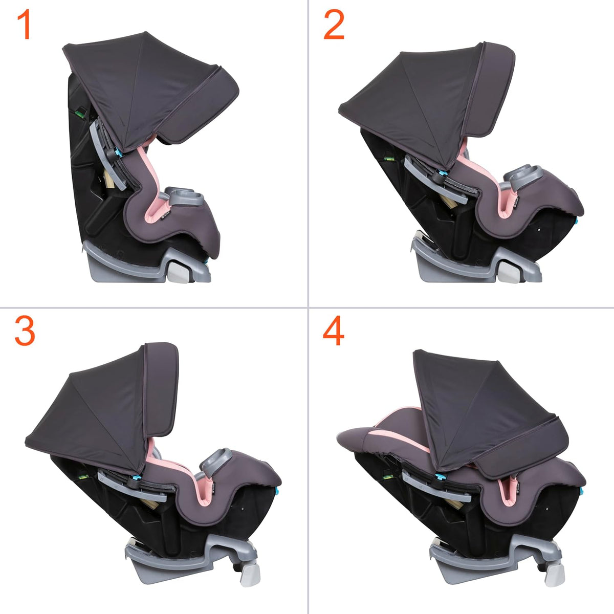 Cover Me™ 4-in-1 Convertible Car Seat