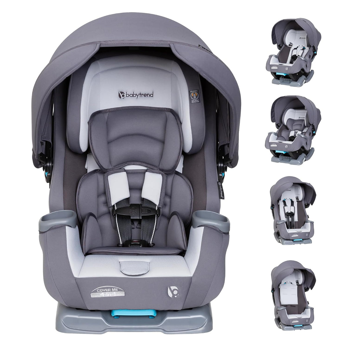 Cover Me™ 4-in-1 Convertible Car Seat