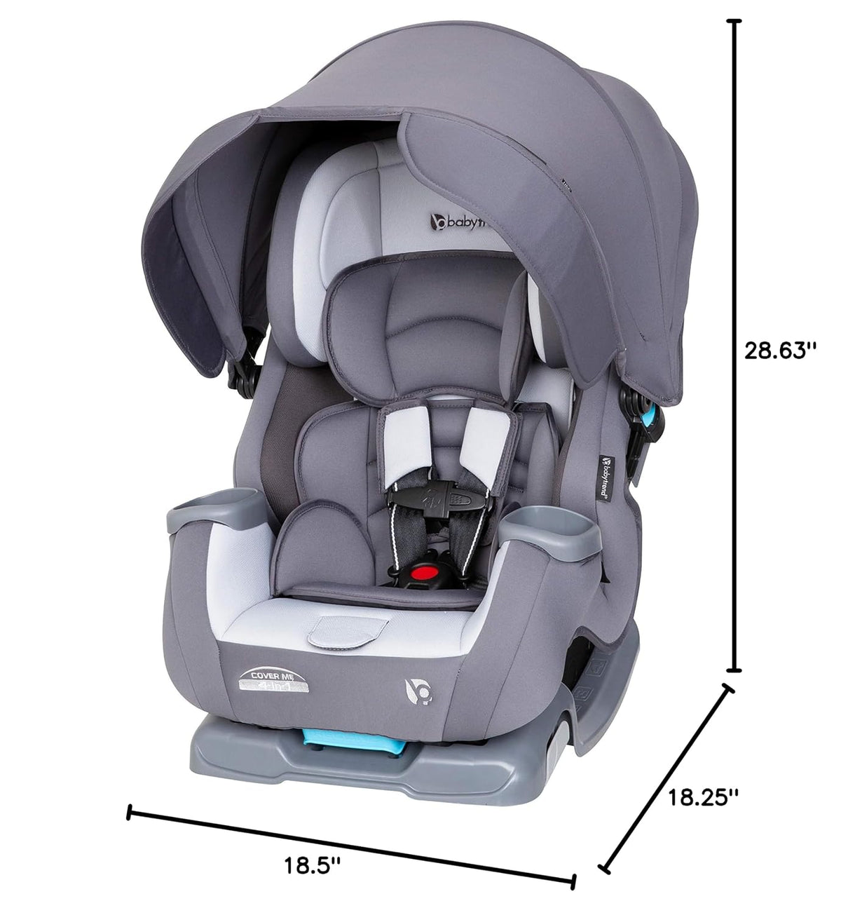 Cover Me™ 4-in-1 Convertible Car Seat