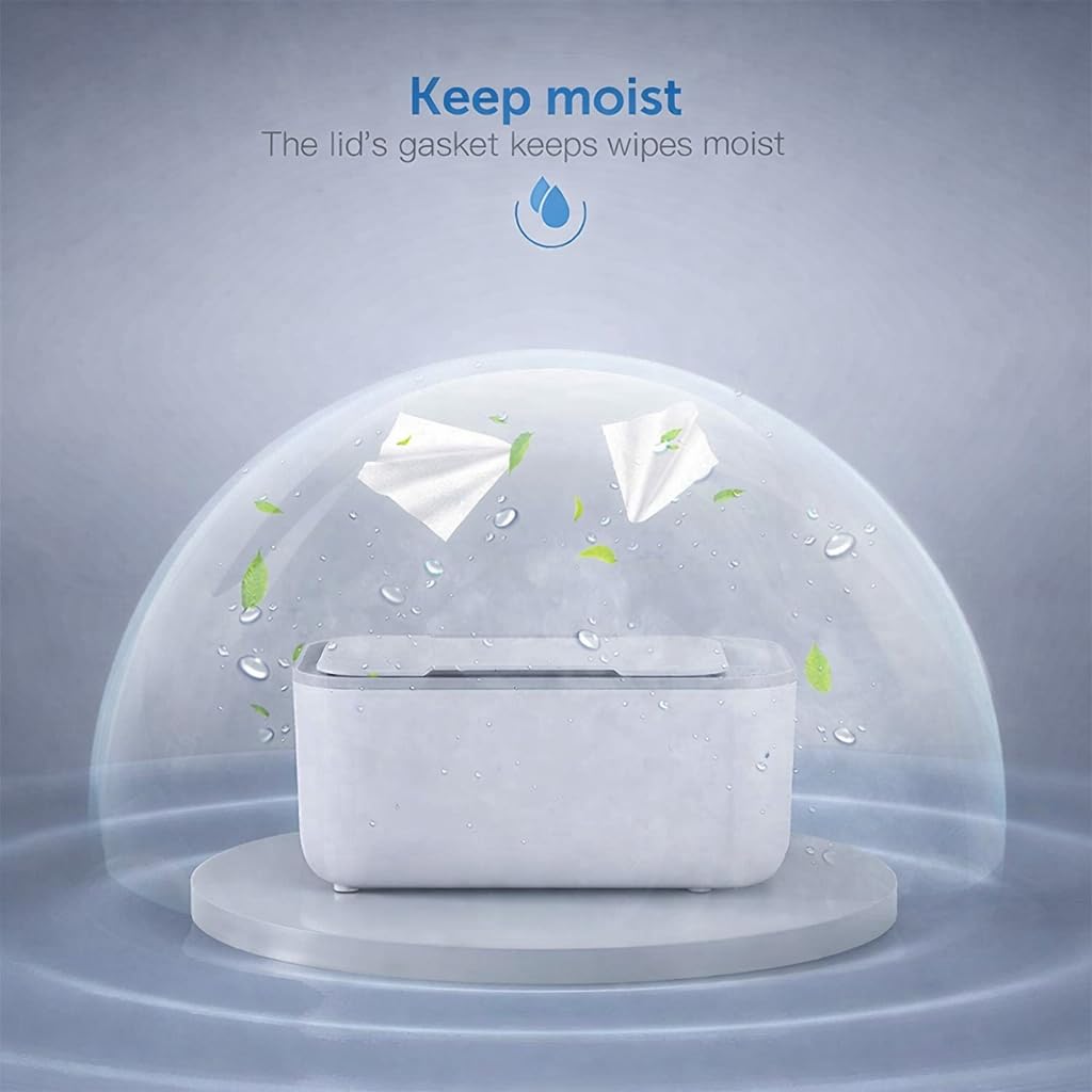 Baby Wipe Warmer & Dispenser, Even Heating Wipes Warmer with Moisture Lock