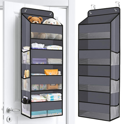 Over The Door Organizer Storage behind Door Hanging Organizer for Nursery