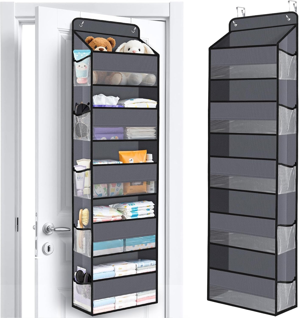 Over The Door Organizer Storage behind Door Hanging Organizer for Nursery