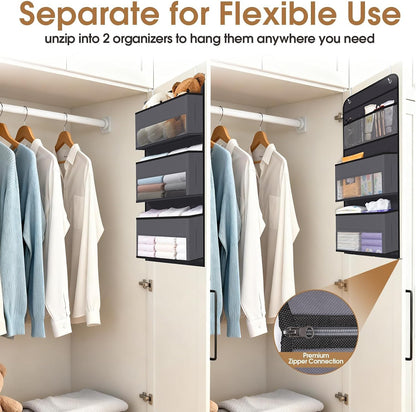 Over The Door Organizer Storage behind Door Hanging Organizer for Nursery