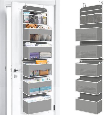 Over The Door Organizer Storage behind Door Hanging Organizer for Nursery