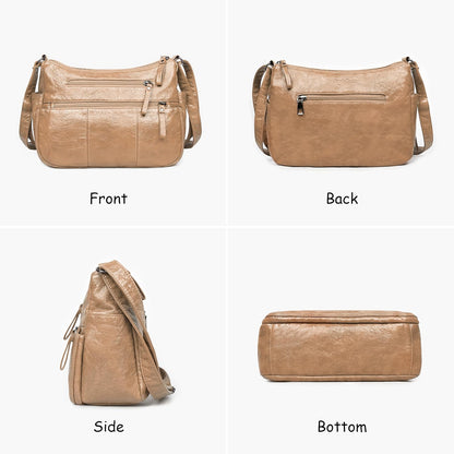 Purses for Women Soft PU Leather Shoulder Bag Ladies Crossbody Purse and handbags Lightweight Pocketbook