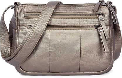 Purses for Women Soft PU Leather Shoulder Bag Ladies Crossbody Purse and handbags Lightweight Pocketbook