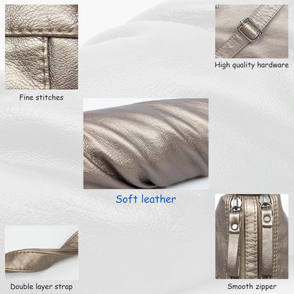 Purses for Women Soft PU Leather Shoulder Bag Ladies Crossbody Purse and handbags Lightweight Pocketbook