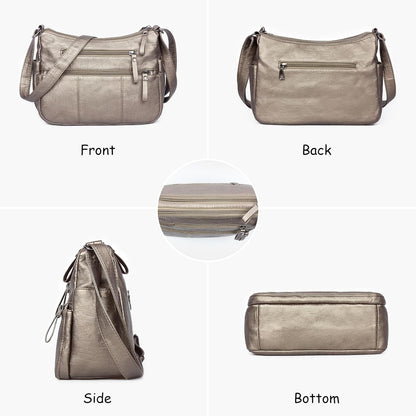 Purses for Women Soft PU Leather Shoulder Bag Ladies Crossbody Purse and handbags Lightweight Pocketbook