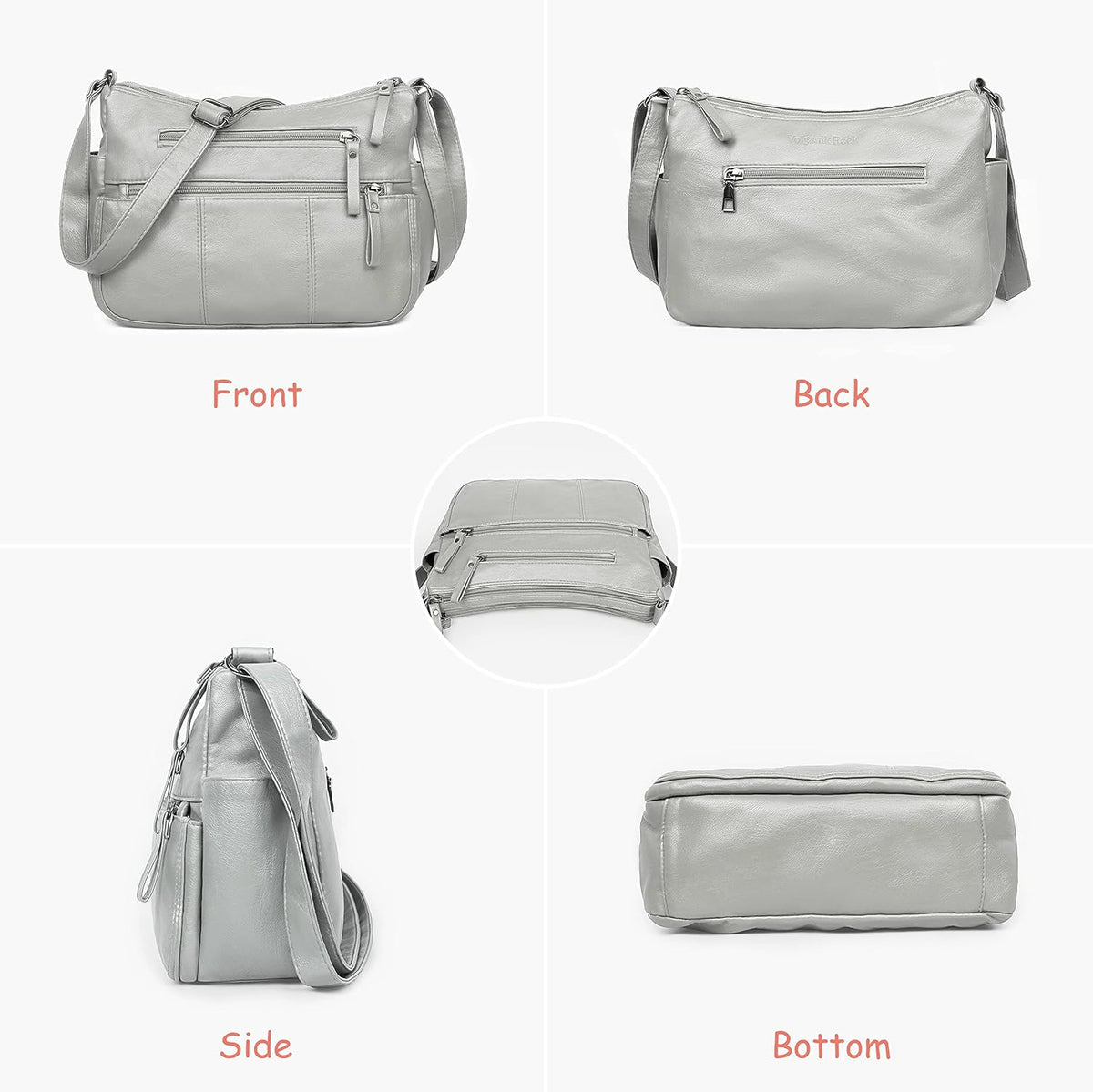 Purses for Women Soft PU Leather Shoulder Bag Ladies Crossbody Purse and handbags Lightweight Pocketbook