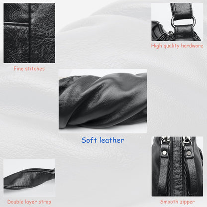 Purses for Women Soft PU Leather Shoulder Bag Ladies Crossbody Purse and handbags Lightweight Pocketbook