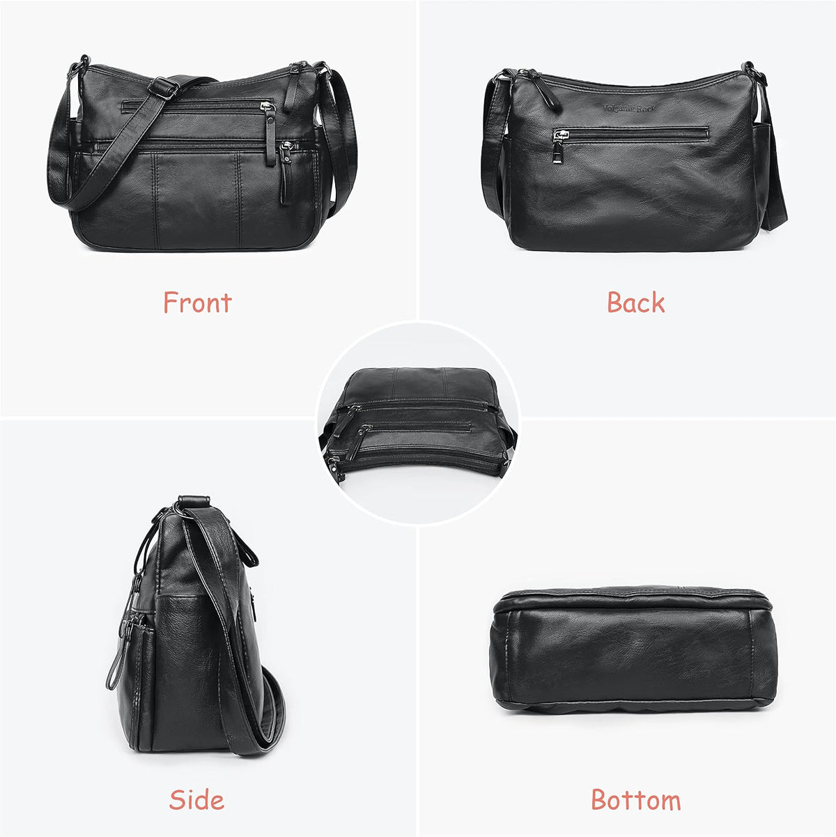 Purses for Women Soft PU Leather Shoulder Bag Ladies Crossbody Purse and handbags Lightweight Pocketbook