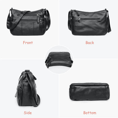 Purses for Women Soft PU Leather Shoulder Bag Ladies Crossbody Purse and handbags Lightweight Pocketbook