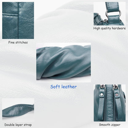 Purses for Women Soft PU Leather Shoulder Bag Ladies Crossbody Purse and handbags Lightweight Pocketbook