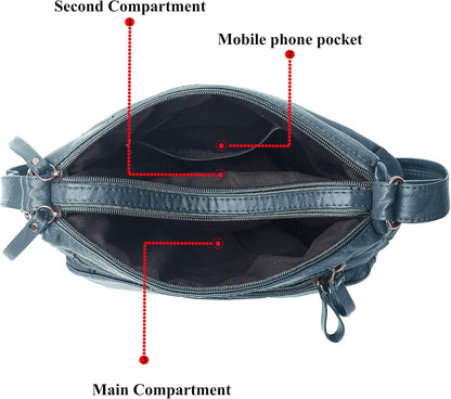 Purses for Women Soft PU Leather Shoulder Bag Ladies Crossbody Purse and handbags Lightweight Pocketbook