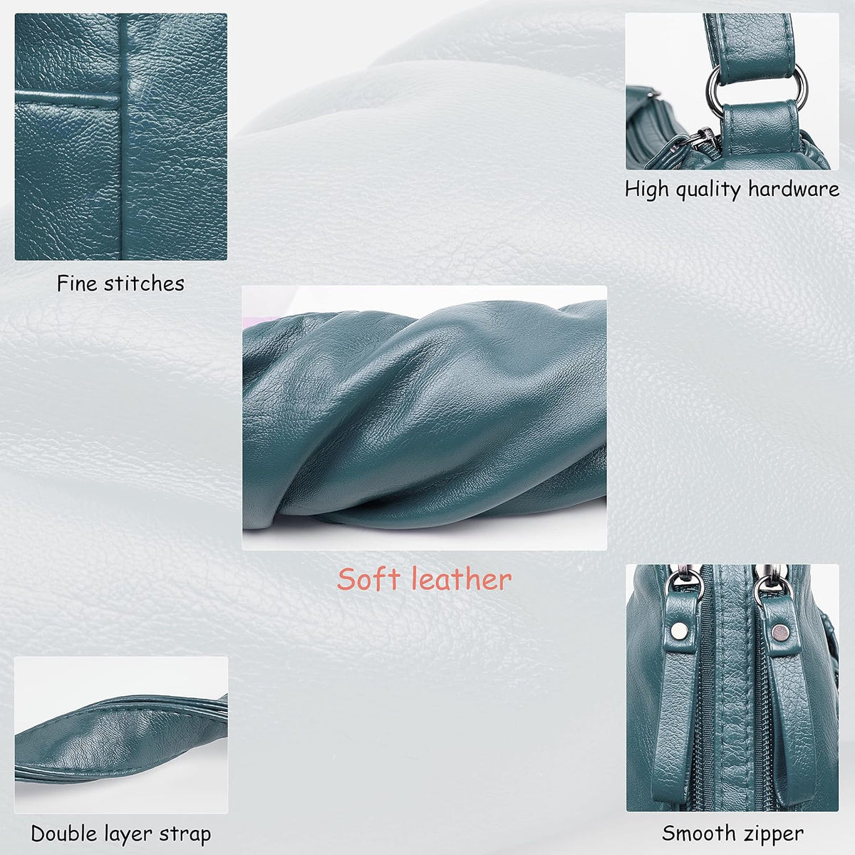 Purses for Women Soft PU Leather Shoulder Bag Ladies Crossbody Purse and handbags Lightweight Pocketbook