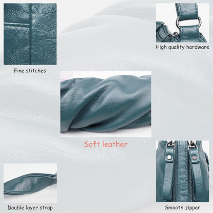 Purses for Women Soft PU Leather Shoulder Bag Ladies Crossbody Purse and handbags Lightweight Pocketbook