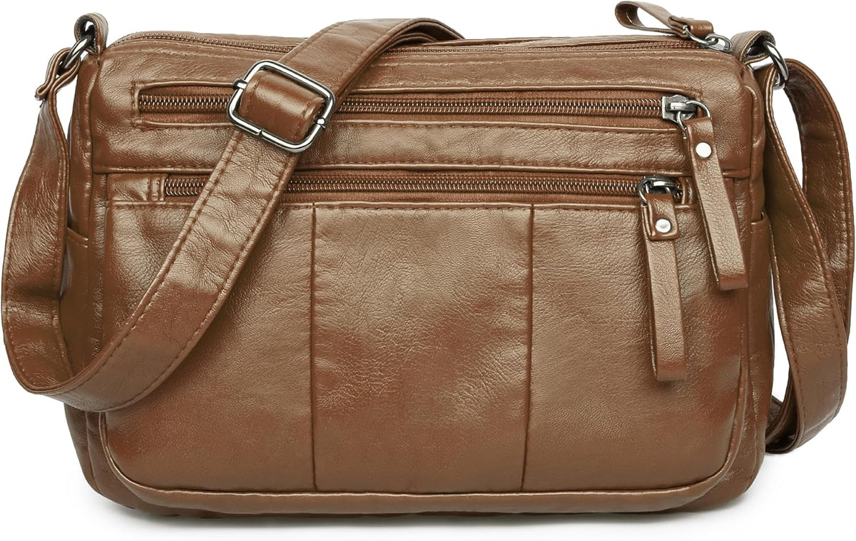 Purses for Women Soft PU Leather Shoulder Bag Ladies Crossbody Purse and handbags Lightweight Pocketbook